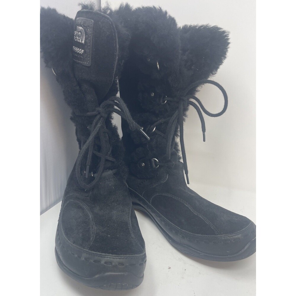 The North Face Primaloft 200 Gram Insulated Winter Boots Womens Size 11 Black